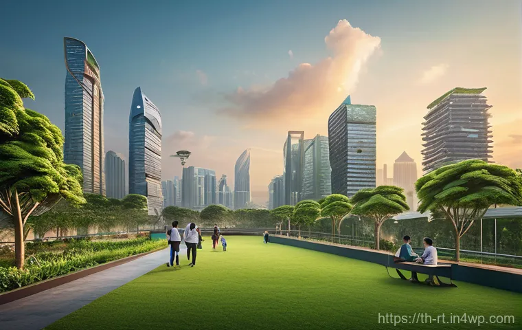 스마트시티 디자인의 연계성과 유기적 통합 - Prompt 1: Smart Environment in a Modern Thai City**